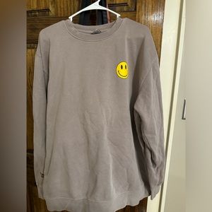 Barstool be a decent human crewneck